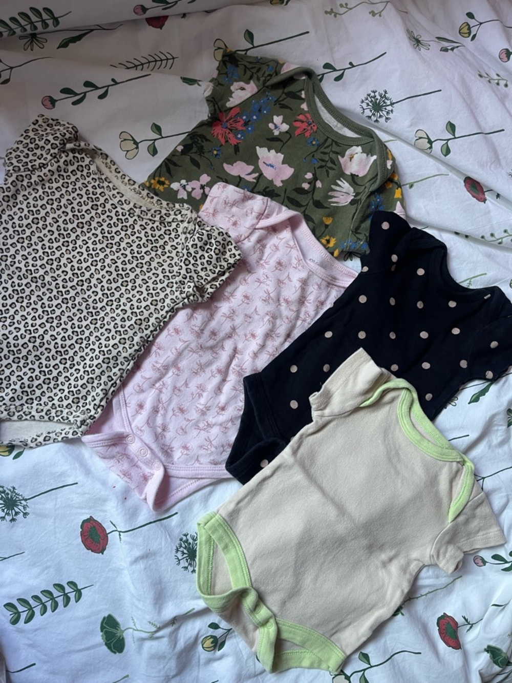 Baby short sleeve onesie bundle